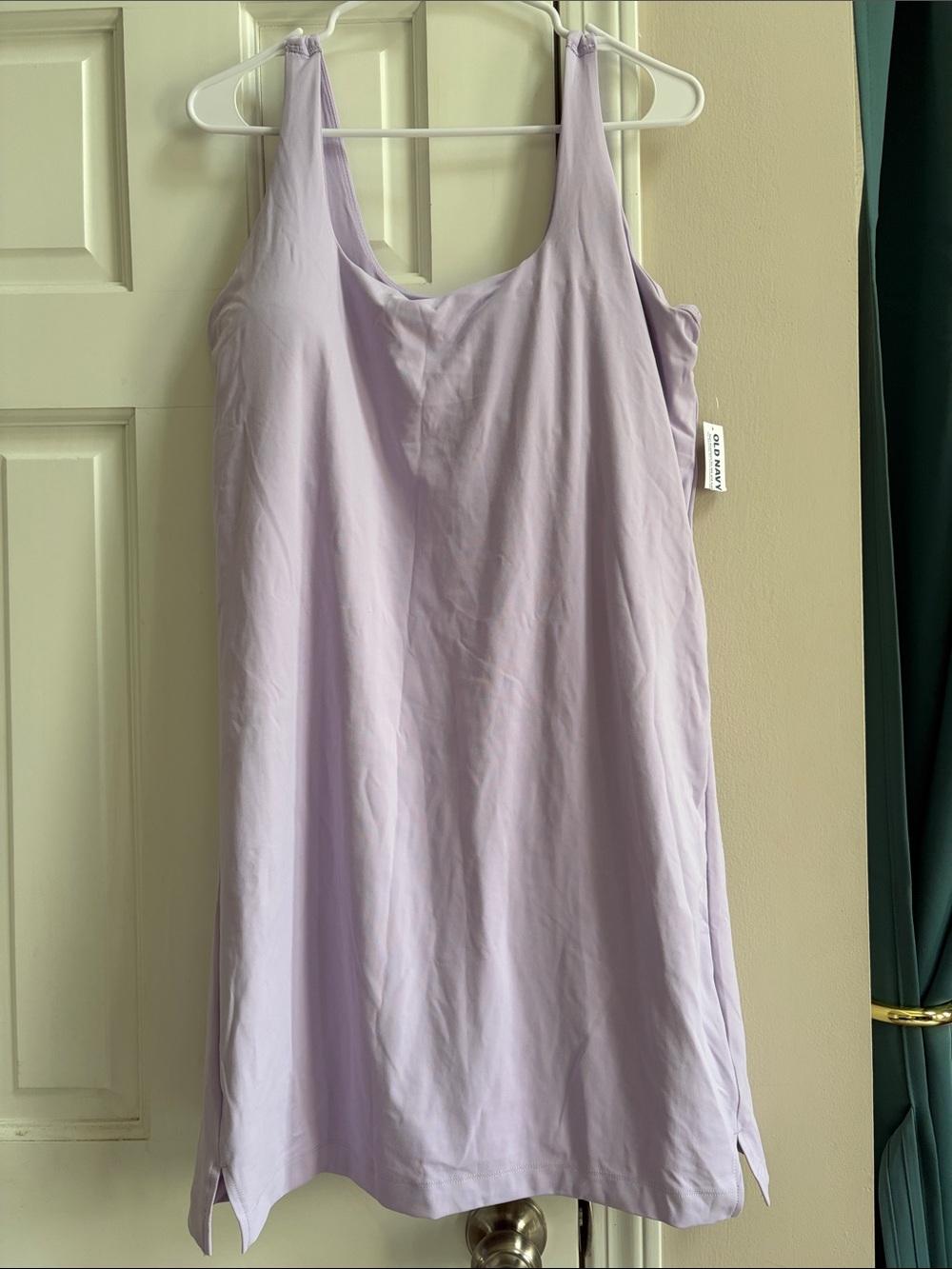 Athleta Lavender Scoop Neck Slip Dress - Picture 2 of 5